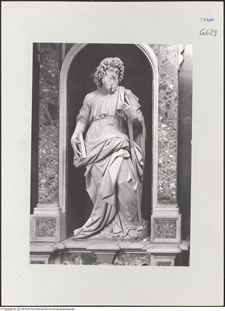 Vorderseite von ICCD [https://www.deutsche-digitale-bibliothek.de/content/lizenzen/rv-ez/] Heiliger Andreas - Gesamtansicht, bh510249_recto. Foto.