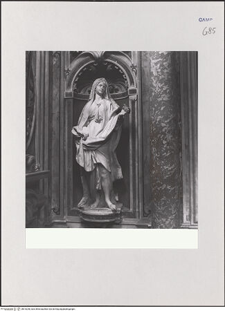 Vorderseite von ICCD [https://www.deutsche-digitale-bibliothek.de/content/lizenzen/rv-ez/] Personifikationen von TugendenEinsamkeit (Solitudo) - Frontalansicht, bh510258_recto. Foto.