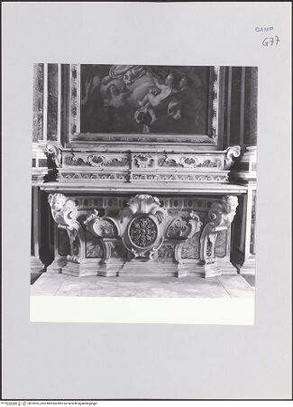 Vorderseite von ICCD [https://www.deutsche-digitale-bibliothek.de/content/lizenzen/rv-ez/] Wanddekoration der Cappella dell'Assunta - Gesamtansicht, bh510265_recto. Foto.