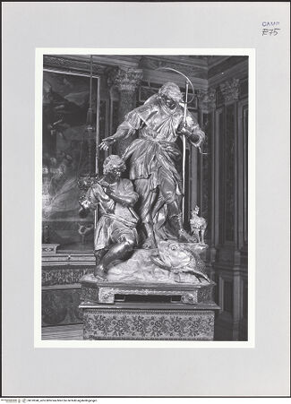 Vorderseite von ICCD [https://www.deutsche-digitale-bibliothek.de/content/lizenzen/rv-ez/] Der Erzengel Raphael mit Tobias - Frontalansicht, bh510340_recto. Foto.