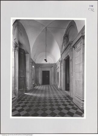 Vorderseite von Bibliotheca Hertziana [http://creativecommons.org/licenses/by-nc-sa/4.0/] Palazzo Orsini - Eingangsloggia, bh510740_recto. Foto: Sigismondi, Roberto.