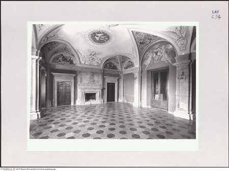 Vorderseite von Bibliotheca Hertziana [http://creativecommons.org/licenses/by-nc-sa/4.0/] Palazzo Orsini - Inneres, Atrium, bh510743_recto. Foto: Sigismondi, Roberto.