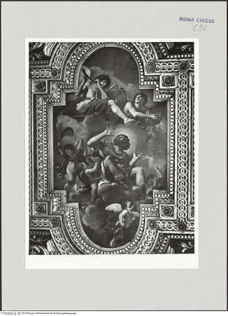 Vorderseite von Sopr. BAS ROMA [https://www.deutsche-digitale-bibliothek.de/content/lizenzen/rv-ez/] Glorie des heiligen Chrysogonus - , bh510928_recto. Foto.