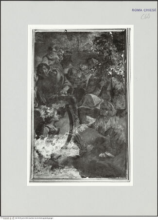 Vorderseite von Sopr. BAS ROMA [https://www.deutsche-digitale-bibliothek.de/content/lizenzen/rv-ez/] Die Heiligen Katharina und Barbara - , bh510929_recto. Foto.