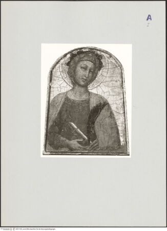 Vorderseite von Staatliche Museen [https://www.deutsche-digitale-bibliothek.de/content/lizenzen/rv-ez/] Weibliche Heilige - , bh511022_recto. Foto.