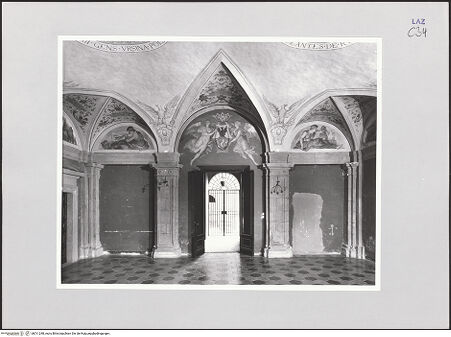 Vorderseite von Bibliotheca Hertziana [http://creativecommons.org/licenses/by-nc-sa/4.0/] Palazzo Orsini - Inneres, Atrium, bh511248_recto. Foto: Sigismondi, Roberto.