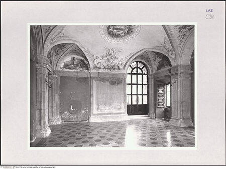 Vorderseite von Bibliotheca Hertziana [http://creativecommons.org/licenses/by-nc-sa/4.0/] Palazzo Orsini - Inneres, Atrium, bh511250_recto. Foto: Sigismondi, Roberto.