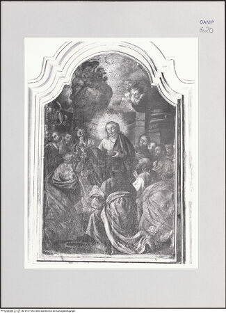 Vorderseite von Hutzel, Max [https://www.deutsche-digitale-bibliothek.de/content/lizenzen/rv-ez/] Letztes Abendmahl - Gesamtansicht, bh512197_recto. Foto: Hutzel, Max.