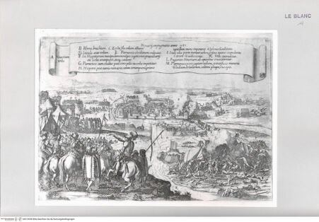 Vorderseite von Istituto Nazionale per la Grafica [http://creativecommons.org/publicdomain/mark/1.0/] (Tafel S. 327): Die Eroberung von Neuss am Rhein, 1587 - , bh513038. Foto.