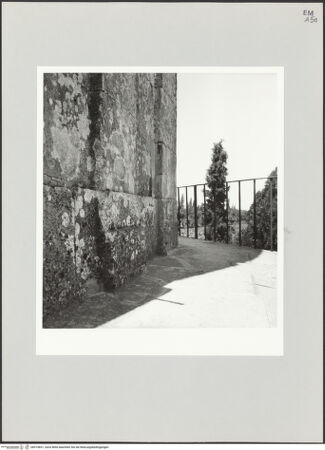 Vorderseite von Bibliotheca Hertziana [https://www.deutsche-digitale-bibliothek.de/content/lizenzen/rv-fz/] Mausoleo di TeodoricoAußenbauObergeschoss und Kuppel - Detail: Obergeschoss, bh514831_recto. Foto: Schwarz, Heinrich Mathias.