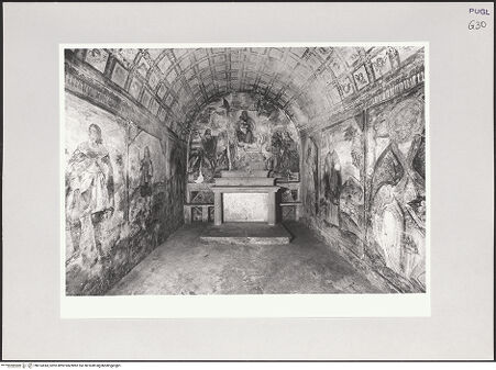 Vorderseite von Sigismondi, Roberto [https://www.deutsche-digitale-bibliothek.de/content/lizenzen/rv-fz/] Chiesetta della Madonna di Costantinopoli - Inneres nach Osten, bh514943_recto. Foto: Sigismondi, Roberto.