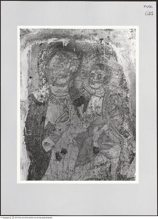 Vorderseite von Sigismondi, Roberto [https://www.deutsche-digitale-bibliothek.de/content/lizenzen/rv-fz/] Maria mit Kind - Detail: obere Hälfte, bh514982_recto. Foto: Sigismondi, Roberto.