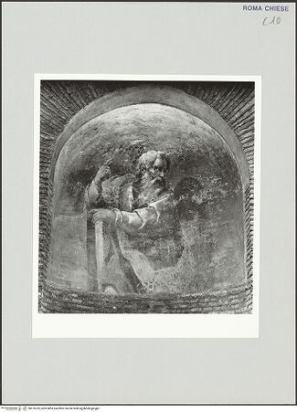 Vorderseite von Sopr. BAS ROMA [https://www.deutsche-digitale-bibliothek.de/content/lizenzen/rv-ez/] Der Apostel Simon - , bh516210_recto. Foto.