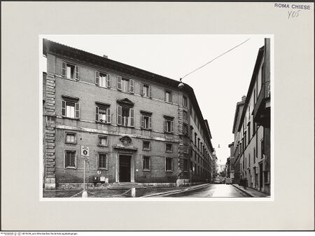 Vorderseite von Orsenigo, Fulvio [https://www.deutsche-digitale-bibliothek.de/content/lizenzen/rv-ez/] Casa Professa dei Gesuiti - Fassade, bh516240_recto. Foto: Orsenigo, Fulvio.