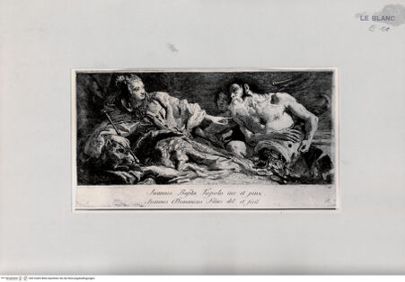 Vorderseite von Bibliotheca Hertziana [http://creativecommons.org/publicdomain/mark/1.0/] Die Republik Venedig erhält von Neptun ihre Reichtümer - , bh516405. Foto.