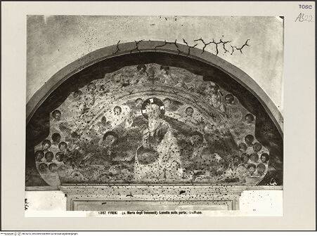 Vorderseite von Alinari [https://www.deutsche-digitale-bibliothek.de/content/lizenzen/rv-ez/] Lünettenfresko mit Gottvater - Gesamtansicht, bh516415_recto. Foto: Brogi, Giacomo (Florenz).