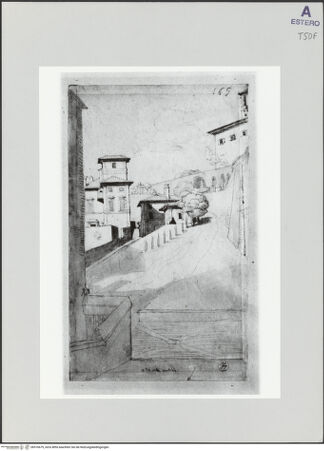 Vorderseite von Musée Ingres [https://www.deutsche-digitale-bibliothek.de/content/lizenzen/rv-ez/] Ansicht der Salita San Sebastianello - , bh516679_recto. Foto.