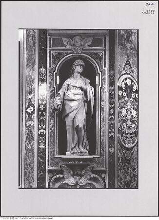 Vorderseite von ICCD [https://www.deutsche-digitale-bibliothek.de/content/lizenzen/rv-ez/] KardinaltugendenPrudentia - Gesamtansicht, bh517115_recto. Foto.