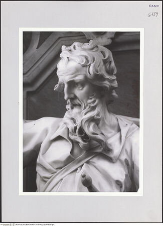 Vorderseite von ICCD [https://www.deutsche-digitale-bibliothek.de/content/lizenzen/rv-ez/] Der Apostel Paulus - Detail, bh517150_recto. Foto.