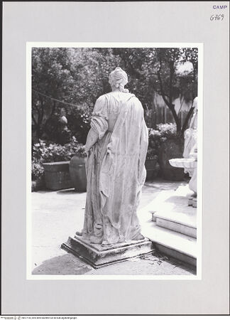 Vorderseite von ICCD [https://www.deutsche-digitale-bibliothek.de/content/lizenzen/rv-ez/] Christus und die SamariterinDie Samariterin - Die Samariterin, Rückseite, bh517155_recto. Foto.