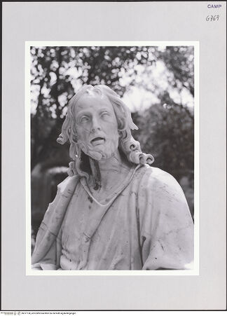 Vorderseite von ICCD [https://www.deutsche-digitale-bibliothek.de/content/lizenzen/rv-ez/] Christus und die SamariterinChristus am Brunnen - Christus, Detail, bh517158_recto. Foto.