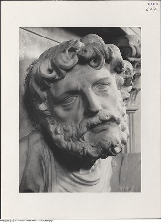 Vorderseite von Pedicini, Luciano [https://www.deutsche-digitale-bibliothek.de/content/lizenzen/rv-ez/] Der Altar von Monteoliveto (Altare del Pezzo)Der heilige Petrus - Detail: Kopf, bh518118_recto. Foto: Pedicini, Luciano.