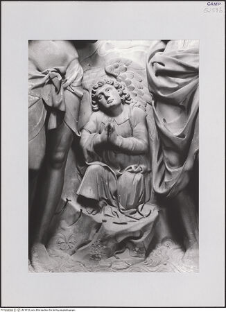 Vorderseite von Pedicini, Luciano [https://www.deutsche-digitale-bibliothek.de/content/lizenzen/rv-ez/] Taufe Christi - Detail: Engel, rechts von Jesus, bh518120_recto. Foto.