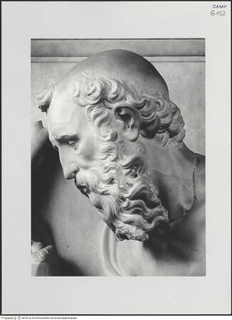 Vorderseite von Pedicini, Luciano [https://www.deutsche-digitale-bibliothek.de/content/lizenzen/rv-ez/] Marienaltar (Altar der Familie Ligorio)Der heilige Hieronymus - Detail: Profil, bh518130_recto. Foto: Pedicini, Luciano.