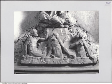 Vorderseite von Pedicini, Luciano [https://www.deutsche-digitale-bibliothek.de/content/lizenzen/rv-ez/] Madonna delle Grazie - Detail: um Gnade bittende Seelen im Purgatorium, bh518142_recto. Foto: Pedicini, Luciano.