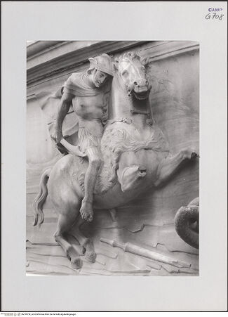 Vorderseite von Pedicini, Luciano [https://www.deutsche-digitale-bibliothek.de/content/lizenzen/rv-ez/] Altar - Der heilige Georg, der den Drachen tötet, bh518250_recto. Foto: Pedicini, Luciano.