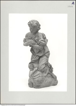 Vorderseite von Bildverlag Bildwerbung Dr. W. Bahnmüller Gelting [https://www.deutsche-digitale-bibliothek.de/content/lizenzen/rv-fz/] Die Pflege des heiligen Sebastian - Detail, bh518412_recto. Foto (digital).