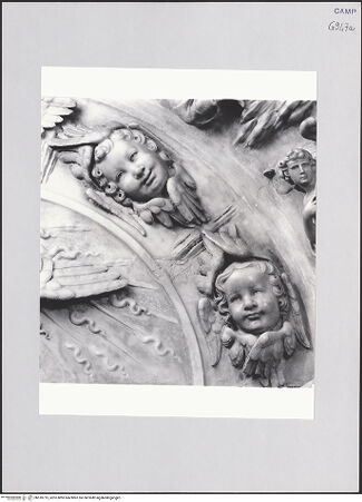 Vorderseite von Pedicini, Luciano [https://www.deutsche-digitale-bibliothek.de/content/lizenzen/rv-ez/] Tabernakelrahmen der Ikone von Santa Maria la BrunaEngel und Heiliggeisttaube - Cherubim (rechts), bh518715_recto. Foto: Pedicini, Luciano.