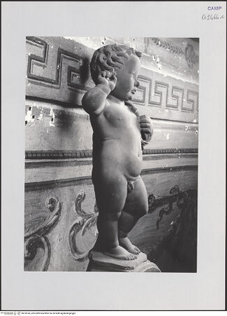 Vorderseite von Pedicini, Luciano [https://www.deutsche-digitale-bibliothek.de/content/lizenzen/rv-ez/] Grabmal des Giovan Battista Cicara (gest. 1504)Das Christuskind trägt die Leidenswerkzeuge - Seitenansicht von links, bh518745_recto. Foto: Pedicini, Luciano.