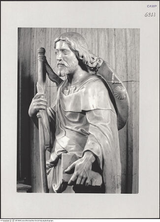 Vorderseite von Pedicini, Luciano [https://www.deutsche-digitale-bibliothek.de/content/lizenzen/rv-ez/] ApostelfigurenHeiliger Jakobus der Ältere - Detail, bh518869_recto. Foto: Pedicini, Luciano.