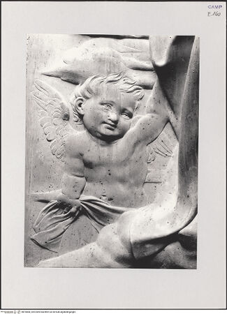 Vorderseite von Pedicini, Luciano [https://www.deutsche-digitale-bibliothek.de/content/lizenzen/rv-ez/] Madonna - Detail: Engel (links), bh518886_recto. Foto: Pedicini, Luciano.