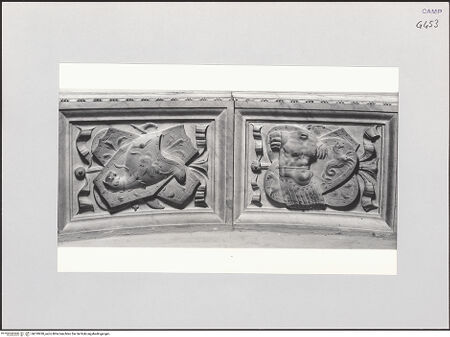 Vorderseite von Pedicini, Luciano [https://rightsstatements.org/page/CNE/1.0/] Cappella di Santa Rosa da Lima - Innendekoration: Bogenleibung, Detail, bh518920_recto. Foto: Pedicini, Luciano.