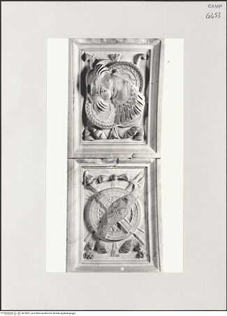 Vorderseite von Pedicini, Luciano [https://rightsstatements.org/page/CNE/1.0/] Cappella di Santa Rosa da Lima - Innendekoration: Bogenleibung, Detail, bh518921_recto. Foto: Pedicini, Luciano.