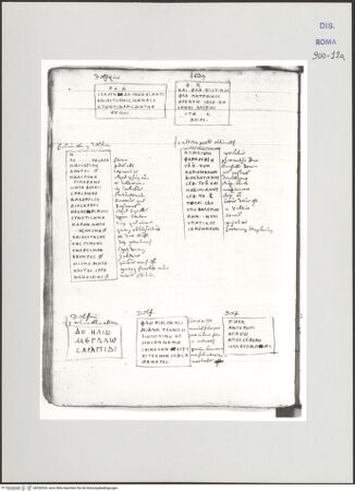 Vorderseite von Biblioteca Apostolica Vaticana [https://www.deutsche-digitale-bibliothek.de/content/lizenzen/rv-ez/] Codex Peiresc (Menestrier) nach dem Aantekenboekje des Philips van WingheAntike Inschriften - , bh520034_recto. Foto.