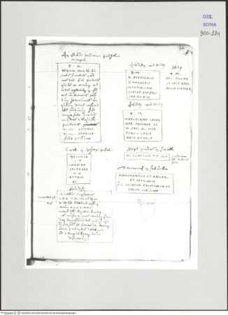 Vorderseite von Biblioteca Apostolica Vaticana [https://www.deutsche-digitale-bibliothek.de/content/lizenzen/rv-ez/] Codex Peiresc (Menestrier) nach dem Aantekenboekje des Philips van WingheAntike Grabinschriften - , bh520039_recto. Foto.