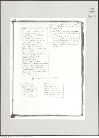 Vorderseite von Biblioteca Apostolica Vaticana [https://www.deutsche-digitale-bibliothek.de/content/lizenzen/rv-ez/] Codex Peiresc (Menestrier) nach dem Aantekenboekje des Philips van WingheAntike Inschriften - , bh520071_recto. Foto.