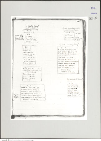 Vorderseite von Biblioteca Apostolica Vaticana [https://www.deutsche-digitale-bibliothek.de/content/lizenzen/rv-ez/] Codex Peiresc (Menestrier) nach dem Aantekenboekje des Philips van WingheAntike Inschriften - , bh520077_recto. Foto.