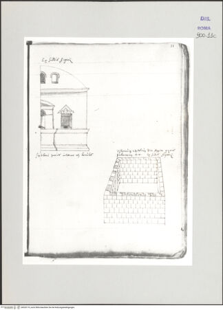 Vorderseite von Biblioteca Apostolica Vaticana [https://www.deutsche-digitale-bibliothek.de/content/lizenzen/rv-ez/] Codex Peiresc (Menestrier) nach dem Aantekenboekje des Philips van WingheMausoleum - , bh520119_recto. Foto.