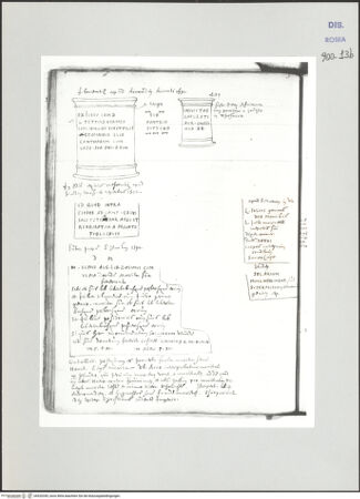 Vorderseite von Biblioteca Apostolica Vaticana [https://www.deutsche-digitale-bibliothek.de/content/lizenzen/rv-ez/] Codex Peiresc (Menestrier) nach dem Aantekenboekje des Philips van WingheAntike Inschriften und Grabplatten - , bh520345_recto. Foto.