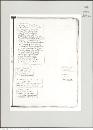 Vorderseite von Biblioteca Apostolica Vaticana [https://www.deutsche-digitale-bibliothek.de/content/lizenzen/rv-ez/] Codex Peiresc (Menestrier) nach dem Aantekenboekje des Philips van WingheAntike Inschriften und Grabplatten - , bh520358_recto. Foto.