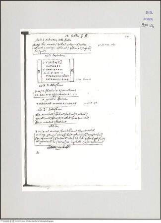 Vorderseite von Biblioteca Apostolica Vaticana [https://www.deutsche-digitale-bibliothek.de/content/lizenzen/rv-ez/] Codex Peiresc (Menestrier) nach dem Aantekenboekje des Philips van WingheAntike Inschriften und Grabplatten - , bh520376_recto. Foto.