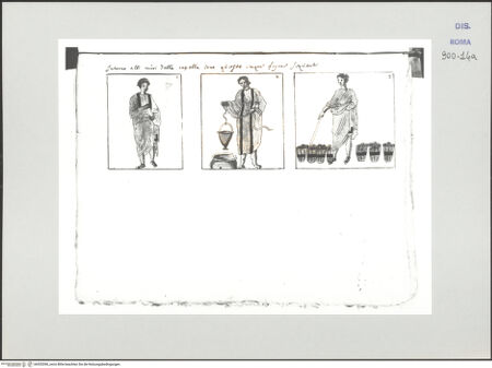 Vorderseite von Biblioteca Apostolica Vaticana [https://www.deutsche-digitale-bibliothek.de/content/lizenzen/rv-ez/] Codex Peiresc (Menestrier) nach dem Aantekenboekje des Philips van WingheBiblische Figuren - , bh520396_recto. Foto.