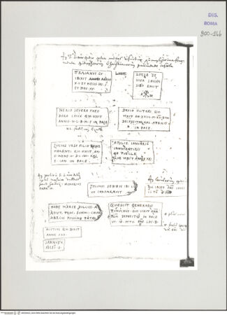 Vorderseite von Biblioteca Apostolica Vaticana [https://www.deutsche-digitale-bibliothek.de/content/lizenzen/rv-ez/] Codex Peiresc (Menestrier) nach dem Aantekenboekje des Philips van WingheGrabinschriften - , bh520422_recto. Foto.