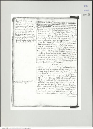 Vorderseite von Biblioteca Apostolica Vaticana [https://www.deutsche-digitale-bibliothek.de/content/lizenzen/rv-ez/] Codex Peiresc (Menestrier) nach dem Aantekenboekje des Philips van WingheAntike Inschrift - , bh520473_recto. Foto.