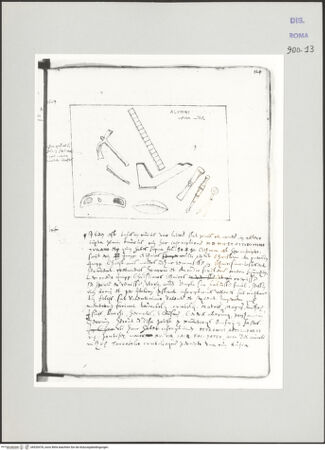 Vorderseite von Biblioteca Apostolica Vaticana [https://www.deutsche-digitale-bibliothek.de/content/lizenzen/rv-ez/] Codex Peiresc (Menestrier) nach dem Aantekenboekje des Philips van WingheRelief mit den Werkzeugen eines Steinmetzes - , bh520478_recto. Foto.