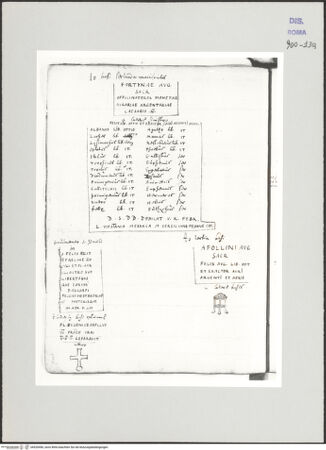 Vorderseite von Biblioteca Apostolica Vaticana [https://www.deutsche-digitale-bibliothek.de/content/lizenzen/rv-ez/] Codex Peiresc (Menestrier) nach dem Aantekenboekje des Philips van WingheAntike Inschriften und Grabplatten - , bh520496_recto. Foto.